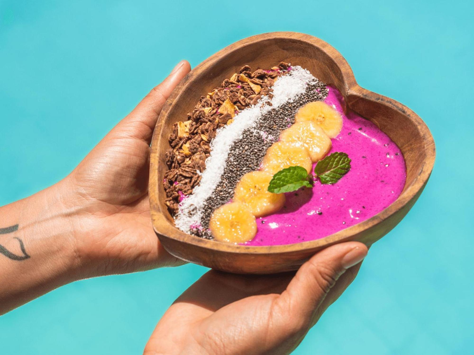 Mad Monkey Gili Trawangan Vandrehjem Eksteriør billede A smoothie bowl