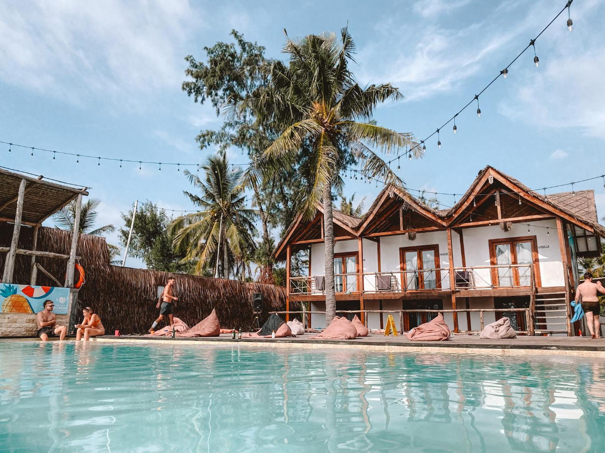 Mad Monkey Gili Trawangan Vandrehjem Eksteriør billede